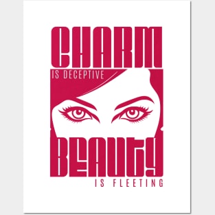 CHARM IS DECEPTIVE Posters and Art